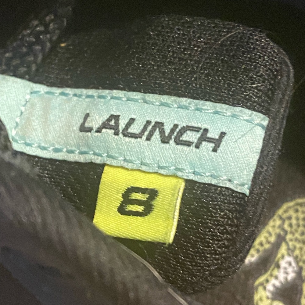 BROOKS LAUNCH 8 BLACK RUNNING SHOES - Picture 7 of 8